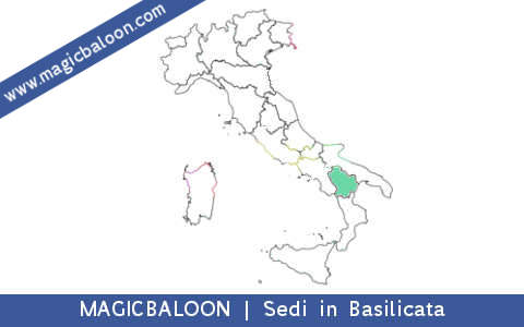 www.magicbaloon.com allestimenti addobbi palloncini palloni palloncino - Sedi in Basilicata nelle province di Matera Potenza