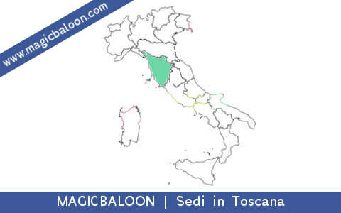 www.magicbaloon.com allestimenti addobbi palloncini palloni palloncino - Sedi in Toscana nelle province di Arezzo Firenze Grosseto Livorno Lucca Massa-Carrara Pisa Pistoia Prato Siena