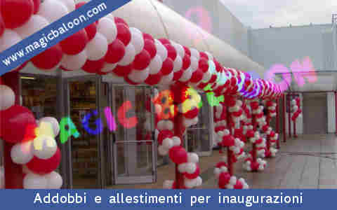 Palloncini Milano Palloncino servizi di allestimenti per inaugurazioni e addobbi per inaugurazione Italia 