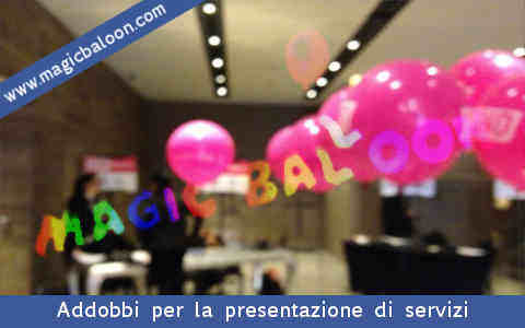 Palloncini Milano Palloncino servizi di allestimenti e addobbi per meeting e formazione clienti e partner commerciali Italia 