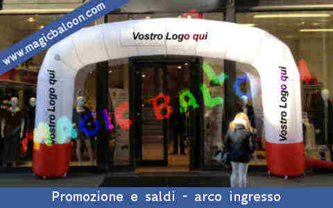 Palloncini Milano Palloncino servizi di allestimenti e addobbi per saldi promozioni ed eventi promozionali negozi centri commerciali e outlet Italia 